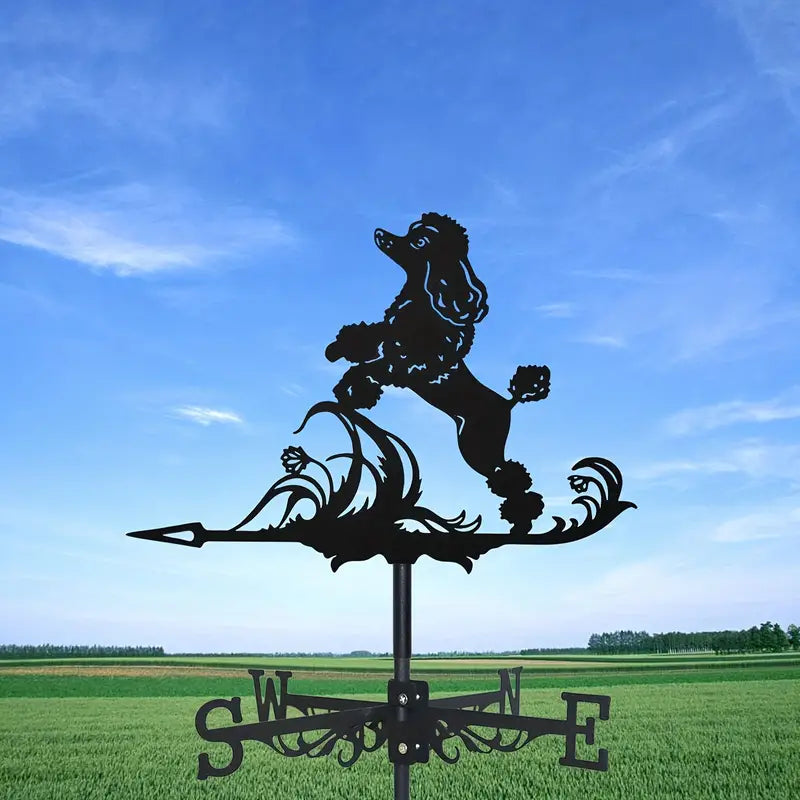 Poodle Weathervane