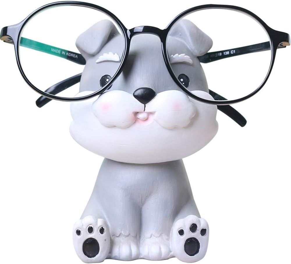 Schnauzer Love Resin Glasses Holder