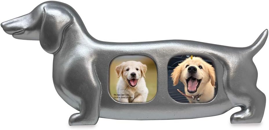 Dachshund Shaped Picture Frame