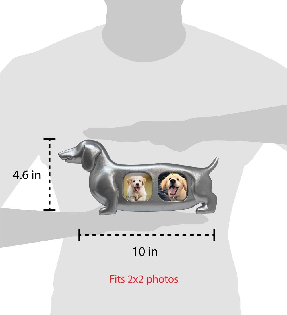 Dachshund Shaped Picture Frame