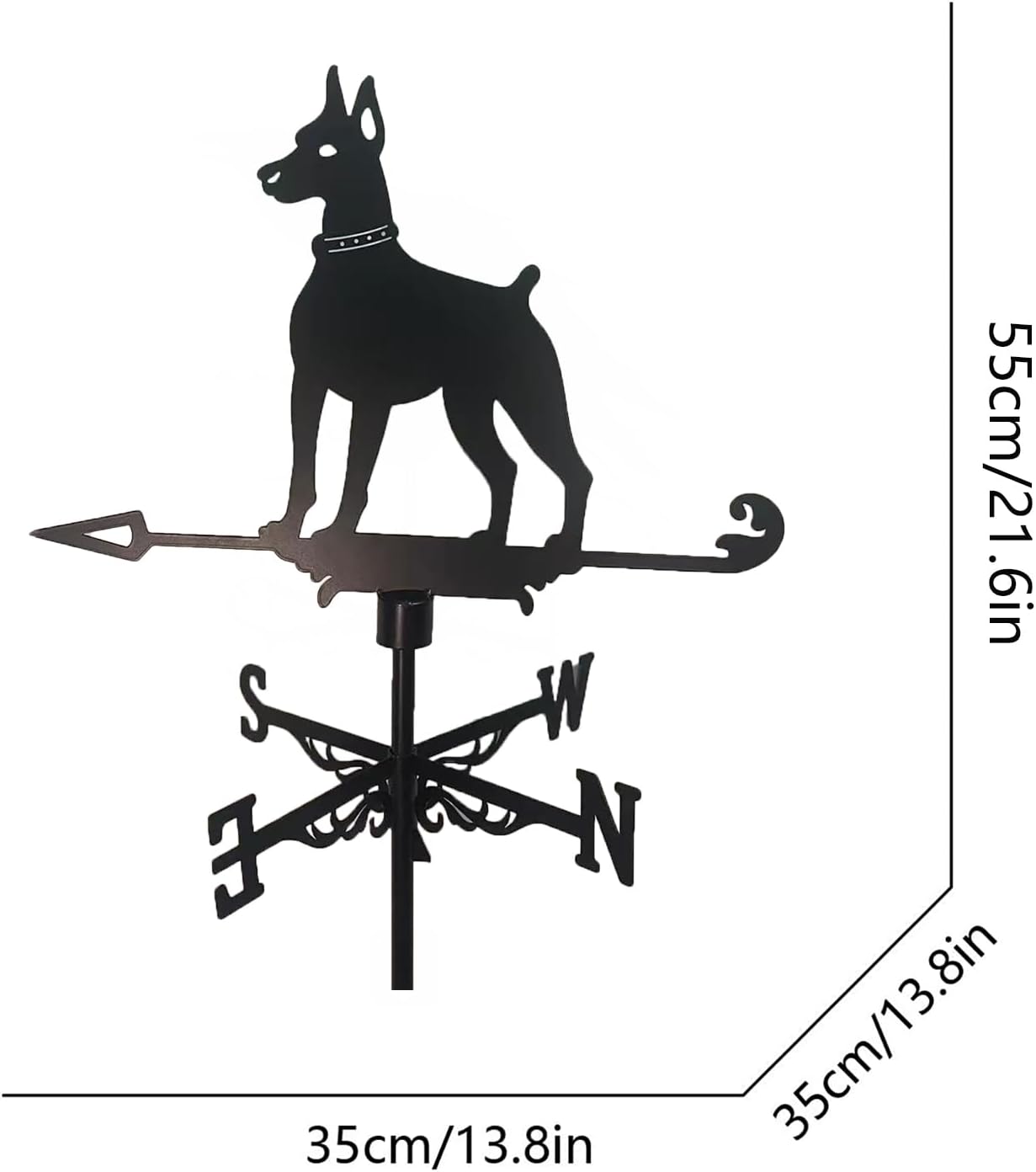 Doberman Weathervane