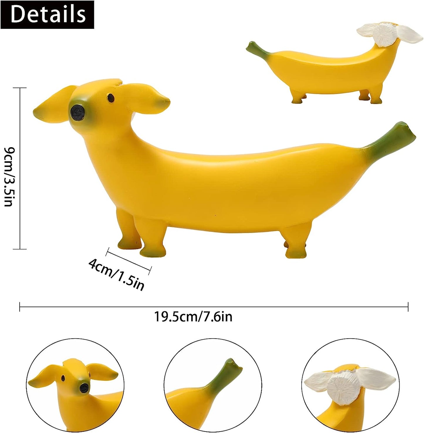 Banana Dog Statue