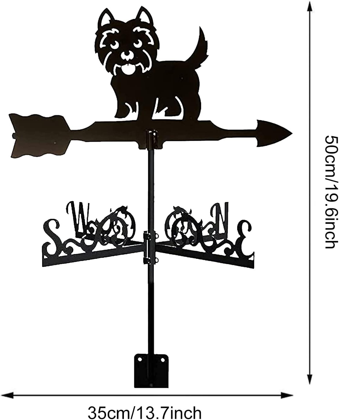 Westie Weathervane