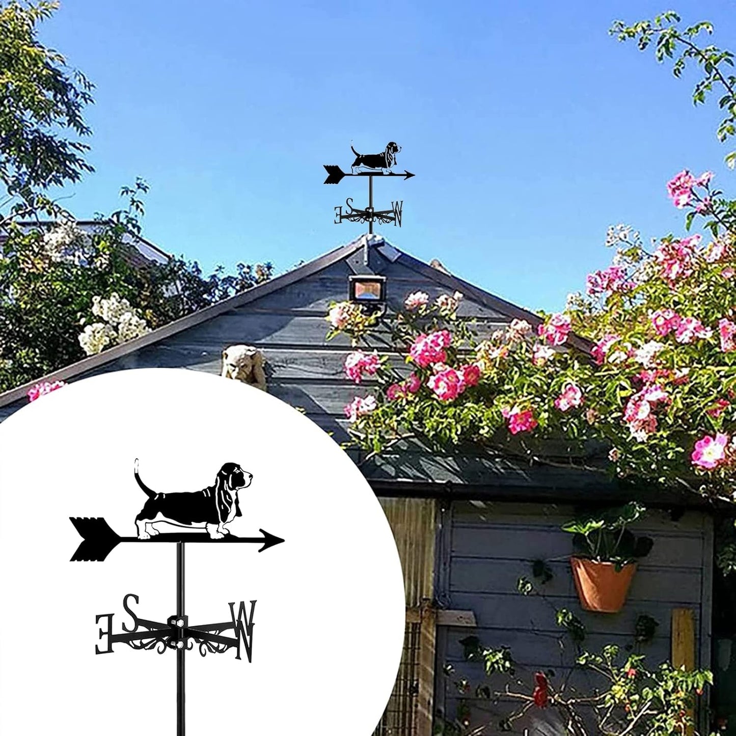 Basset Hound Weathervane