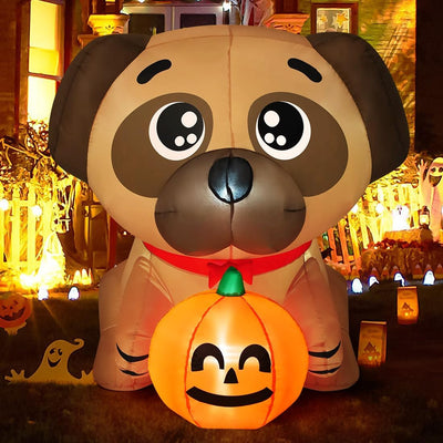 Halloween Inflatables Pug