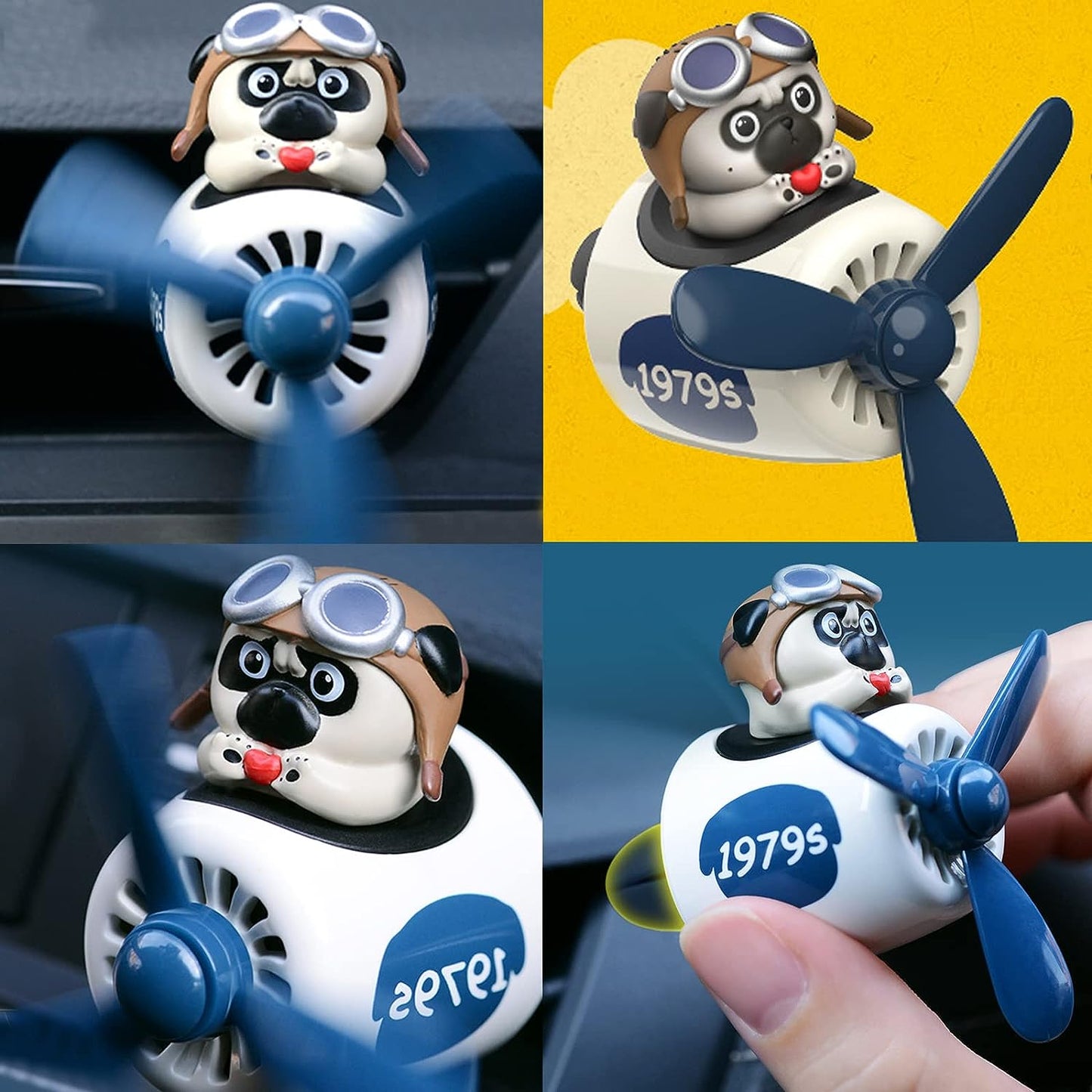 Pug Car Air Freshener