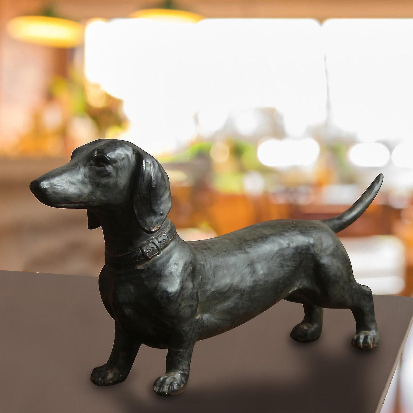 Dachshund Home Statue