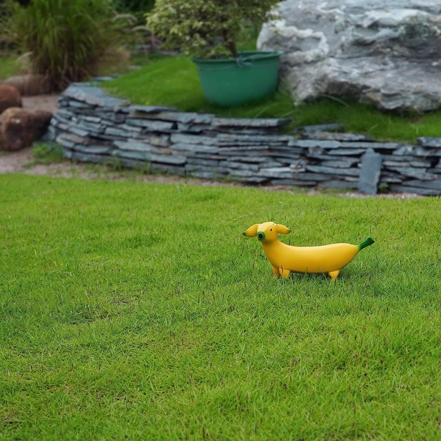 Banana Dog Statue