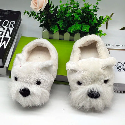 Westie warm slippers