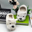 Westie warm slippers