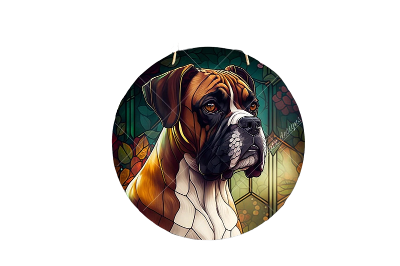 Boxer Dog sign