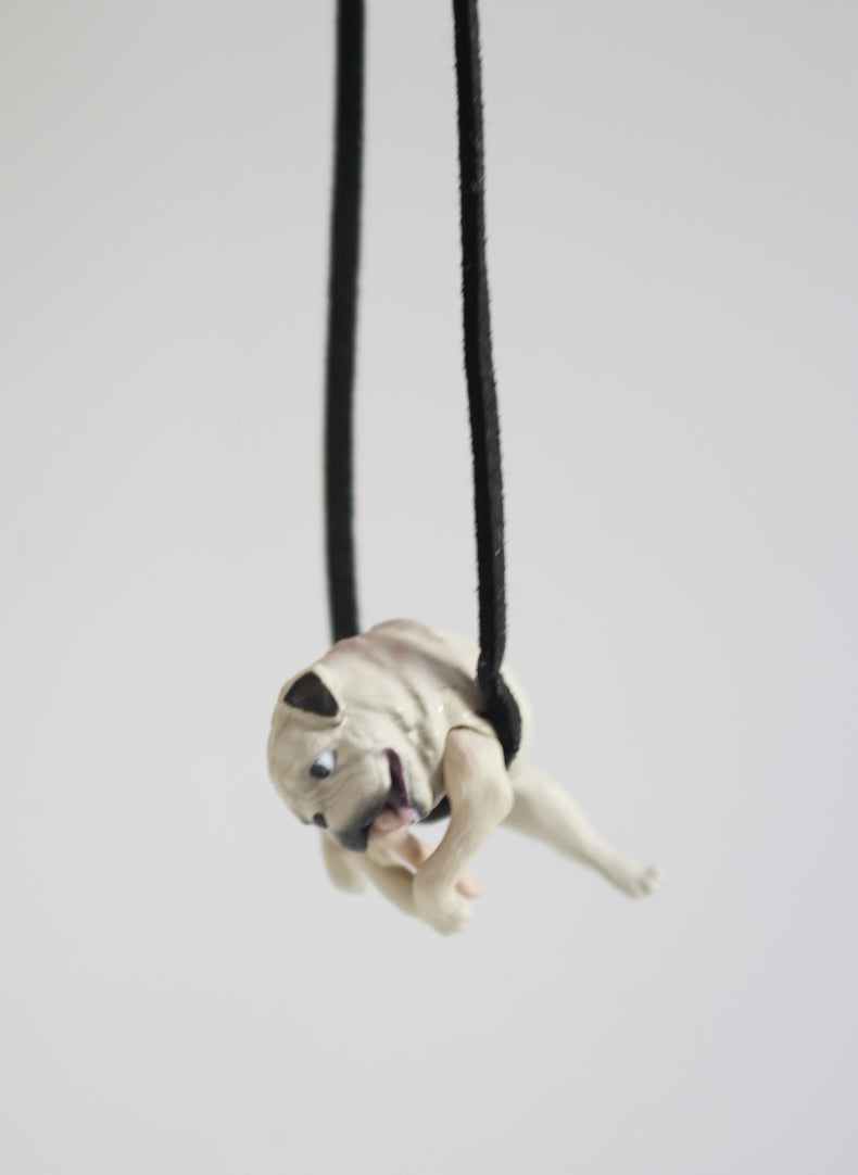 Funny Pug Car Ornament