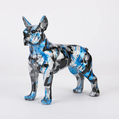 Boston Terrier Statue