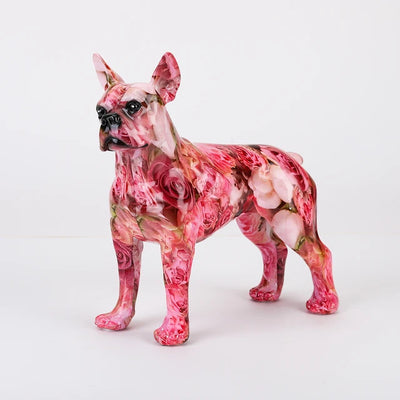 Boston Terrier Statue