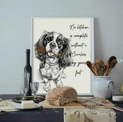 Cavalier King Charles Spaniel - Dog Canvas Print