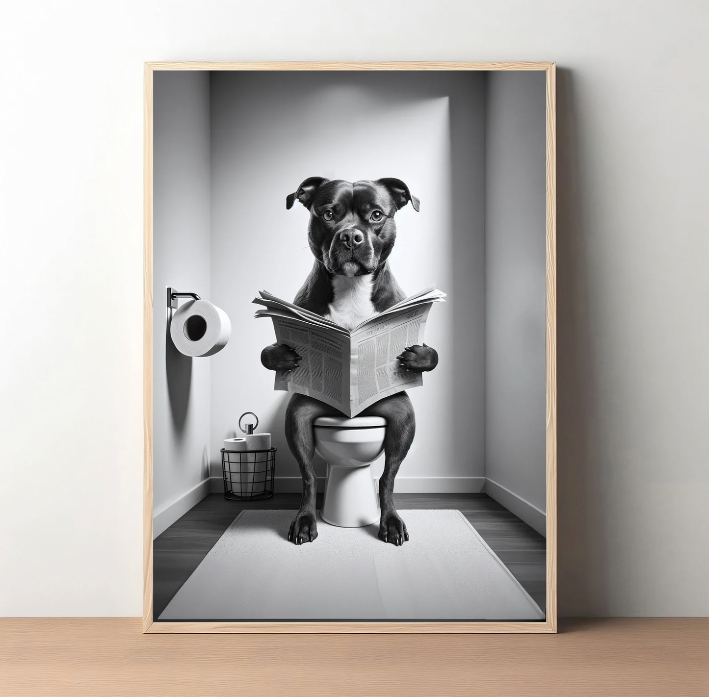 Staffordshire Bull Terrier - Dog Canvas Print