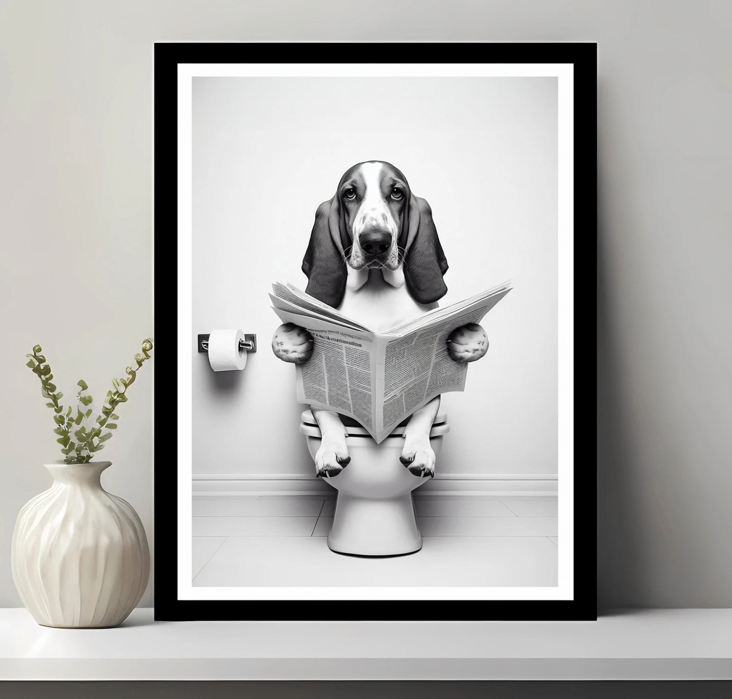 Basset Hound - Dog Canvas Print