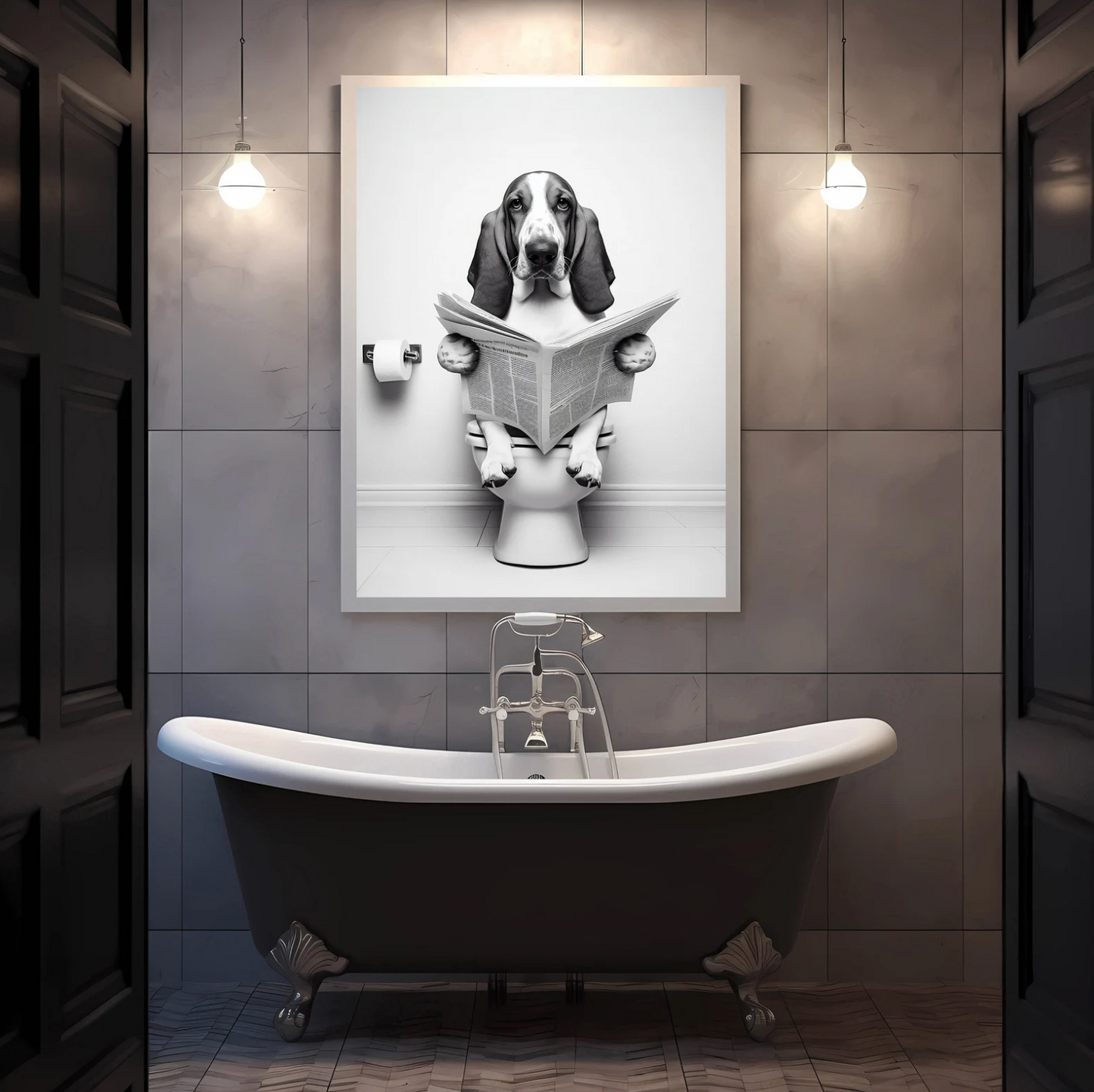 Basset Hound - Dog Canvas Print