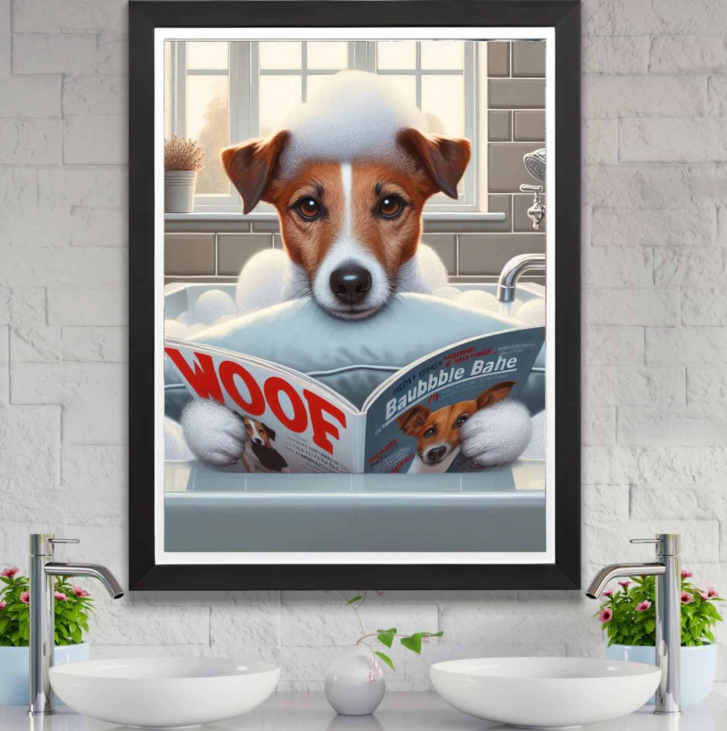 Jack Russell - Dog Canvas Print