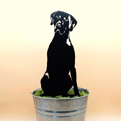 German Shorthaired Pointer Metal Silhouette