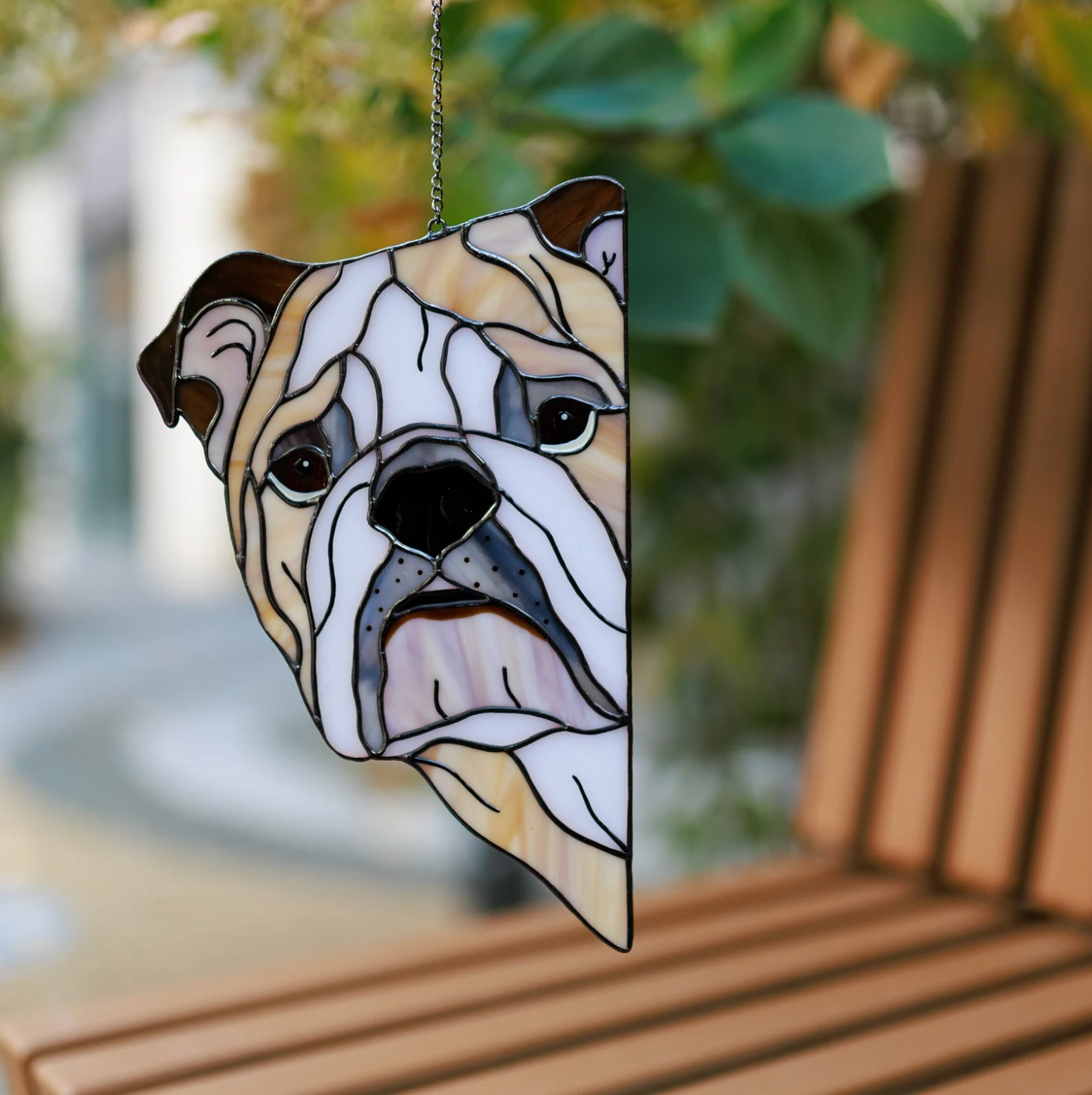 Dog Shaped Window Hanging