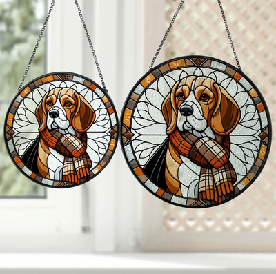 Beagle Window Hanging