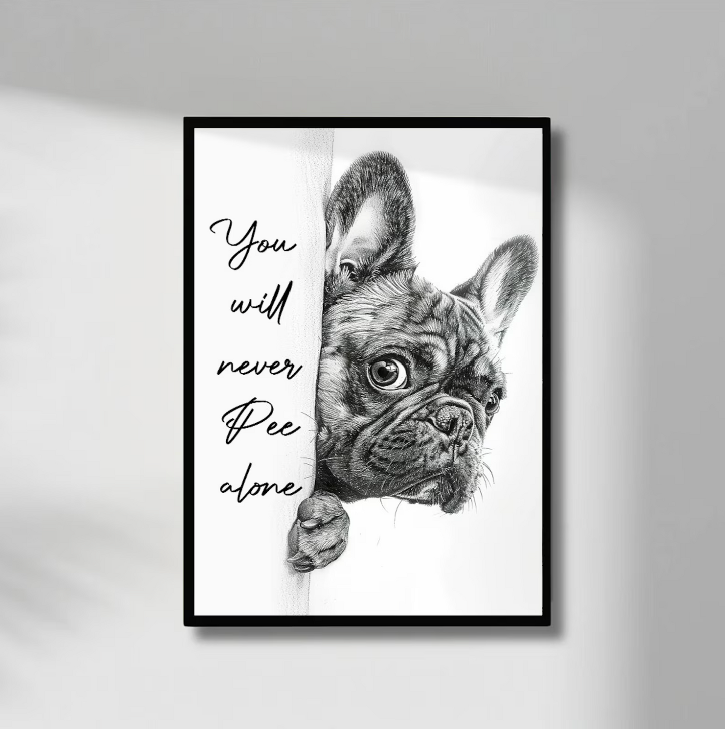 Frenchie - Dog Canvas Print