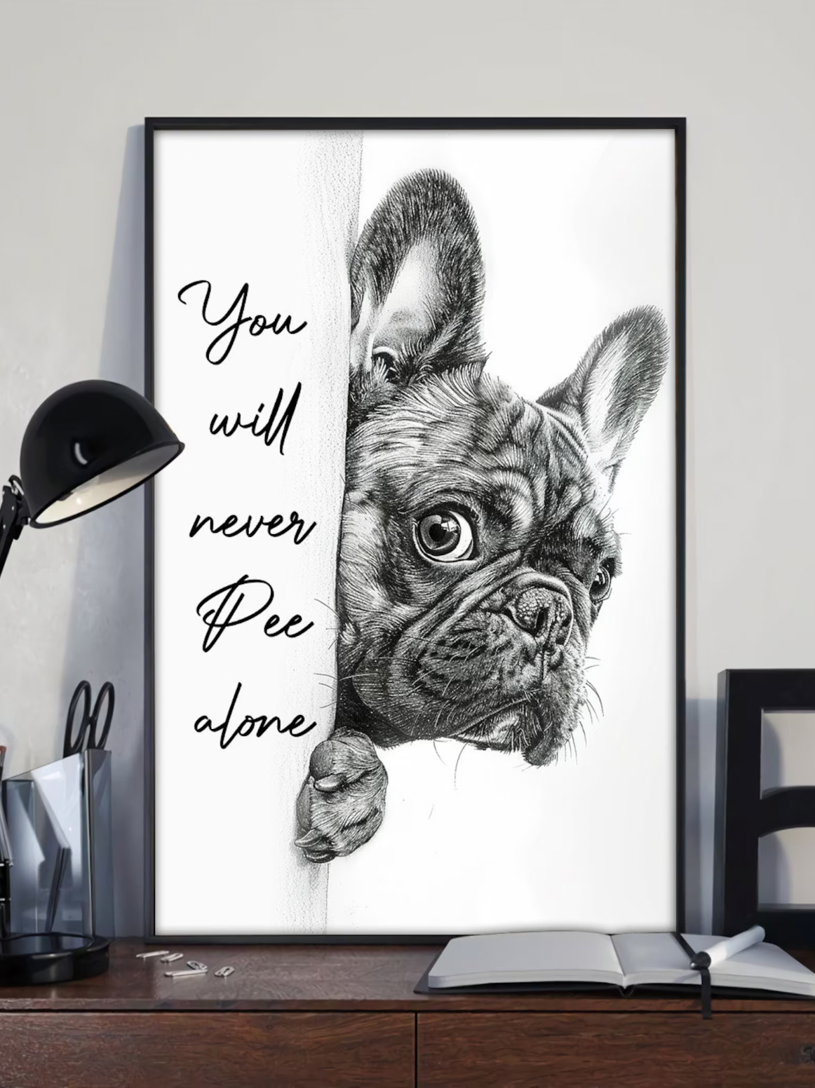 Frenchie - Dog Canvas Print