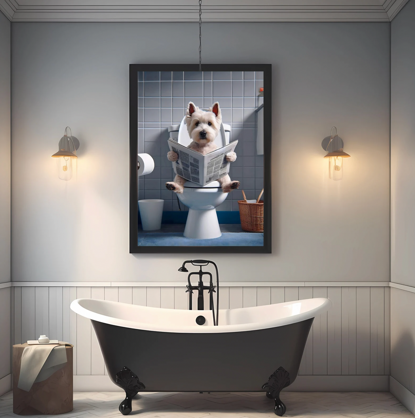 Westie - Dog Canvas Print