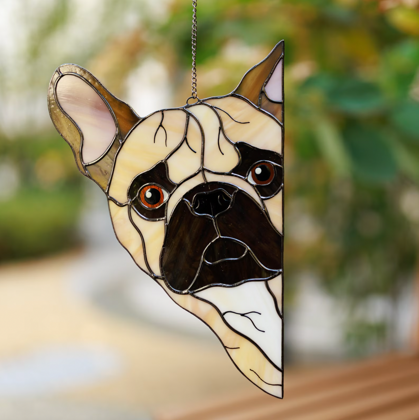 Dog Shaped Window Hanging