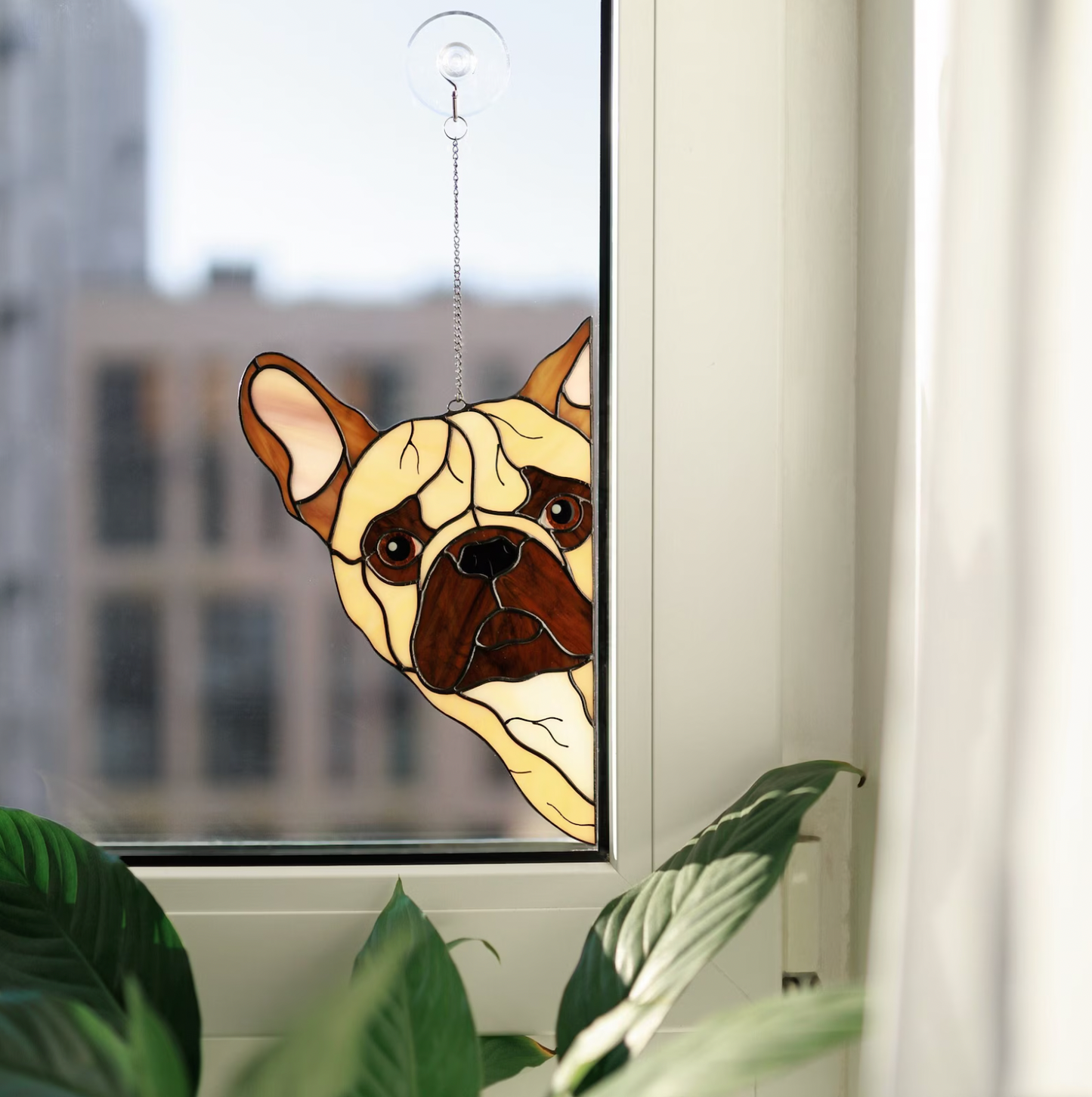 Dog Shaped Window Hanging