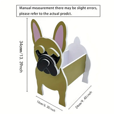 French bulldog planter