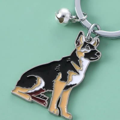 German Shepherd Keychain