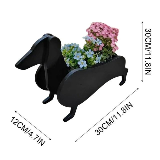 Dachshund Planter