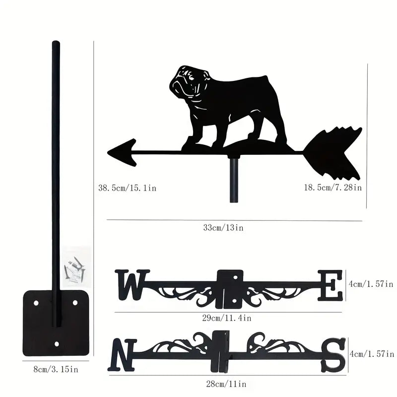 Bulldog Weathervane