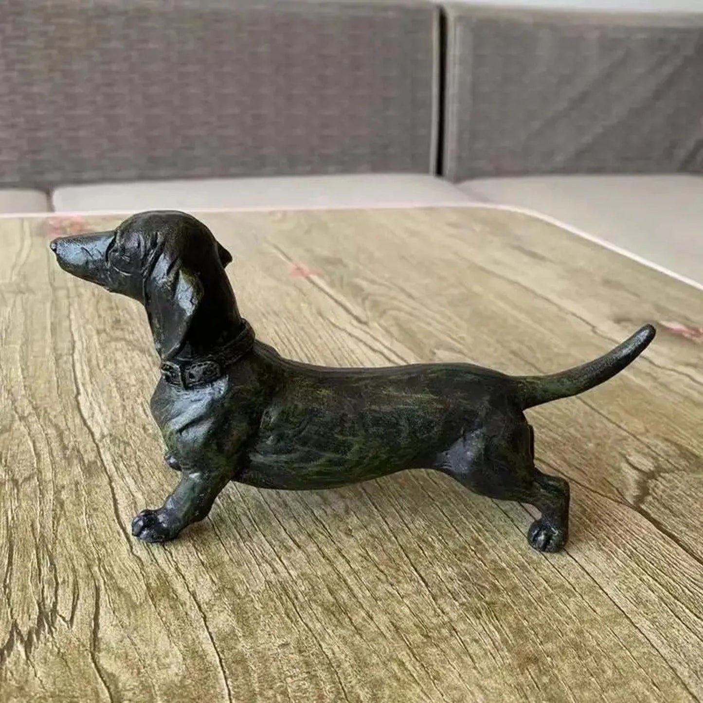 Dachshund Home Statue