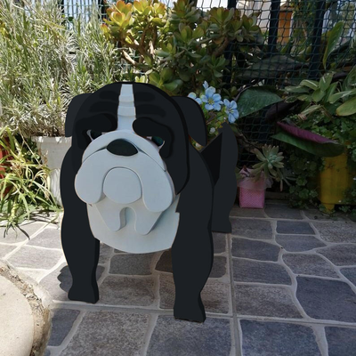 English Bulldog Planter