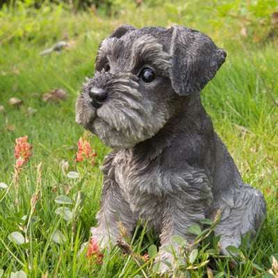 Schnauzer Dog Statue