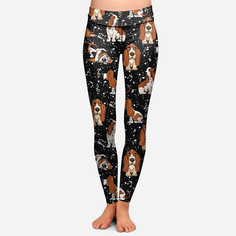 Basset Hound Leggings - Goodogz