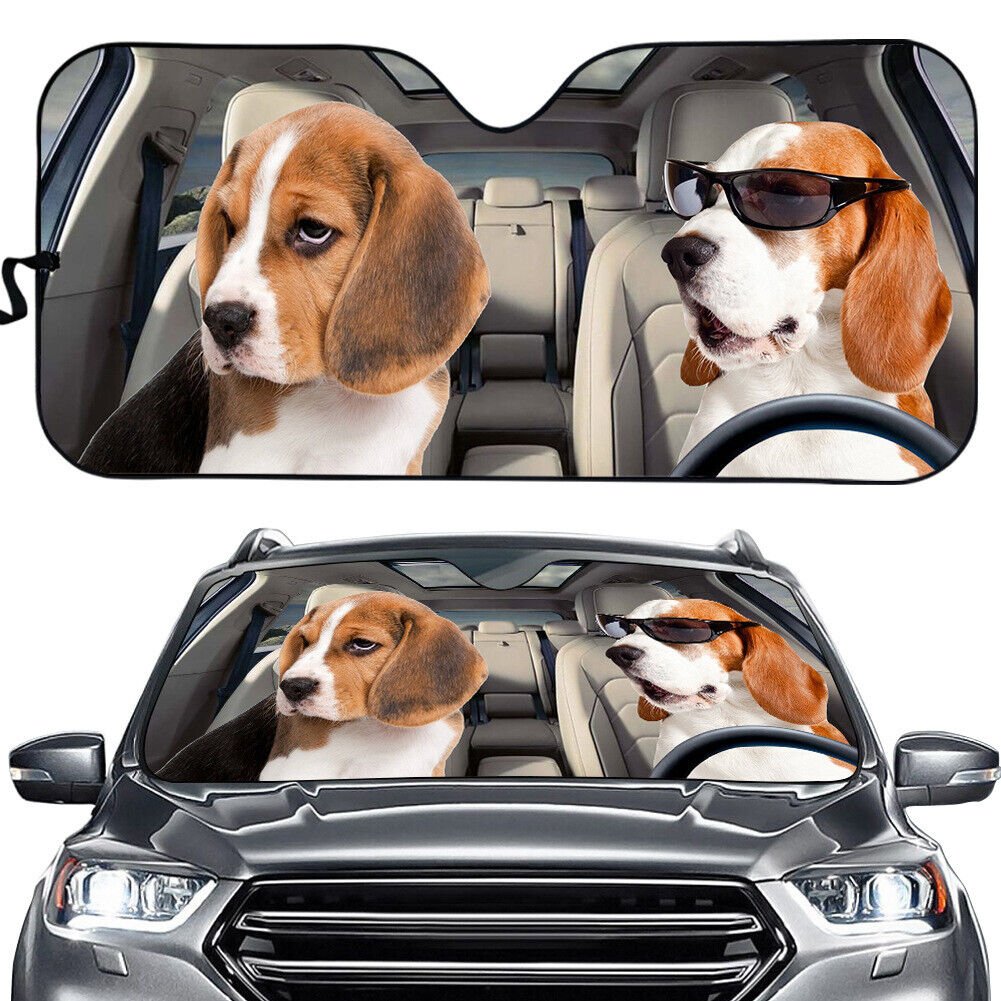 BEAGLE CAR SUNSHADE - Goodogz