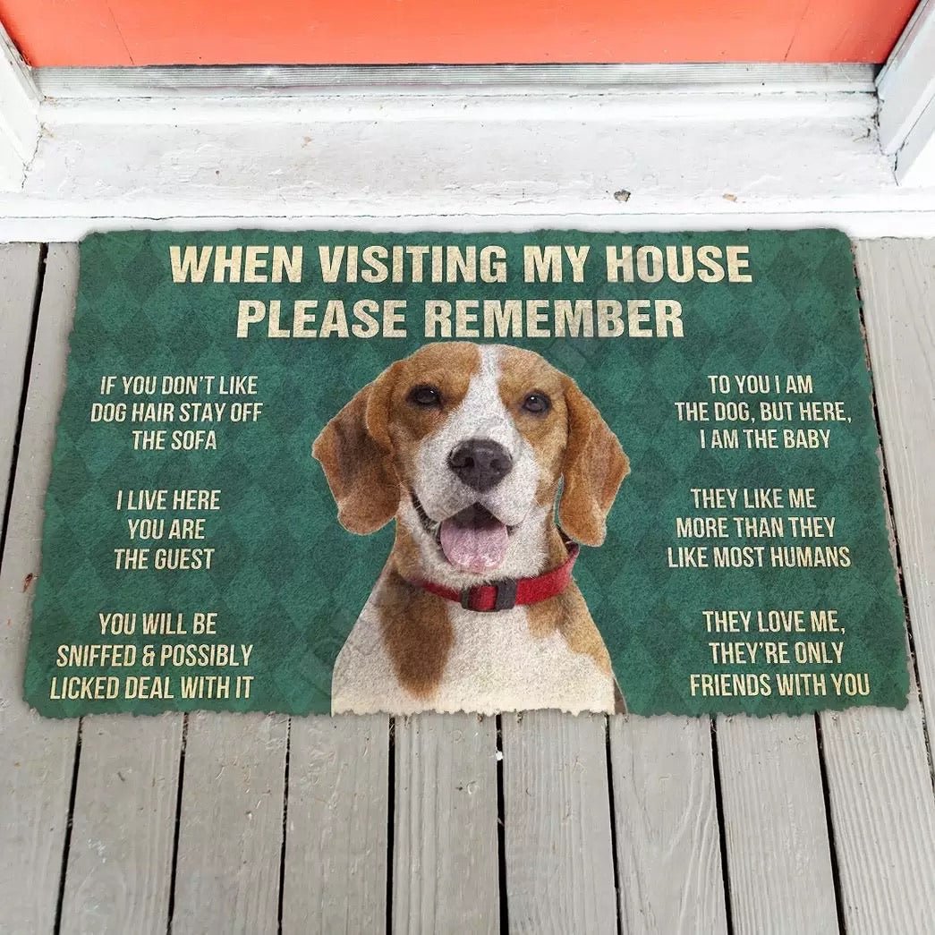 Beagle funny doormat - Goodogz