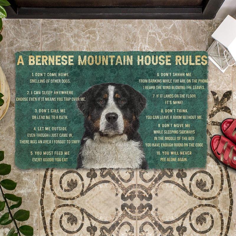 Bernese mountain funny doormat - Goodogz