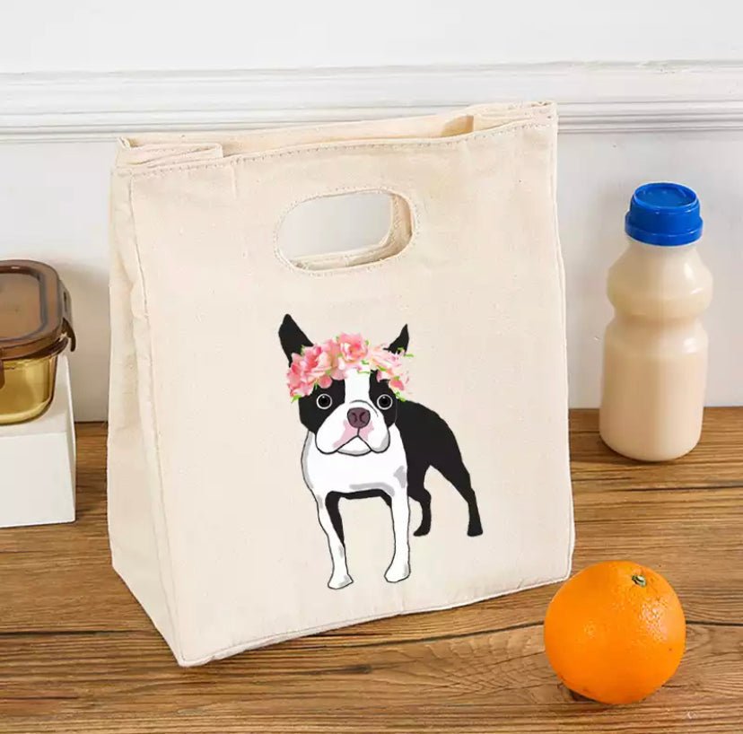 BOSTON TERRIER INSULATED THERMAL BAG - Goodogz