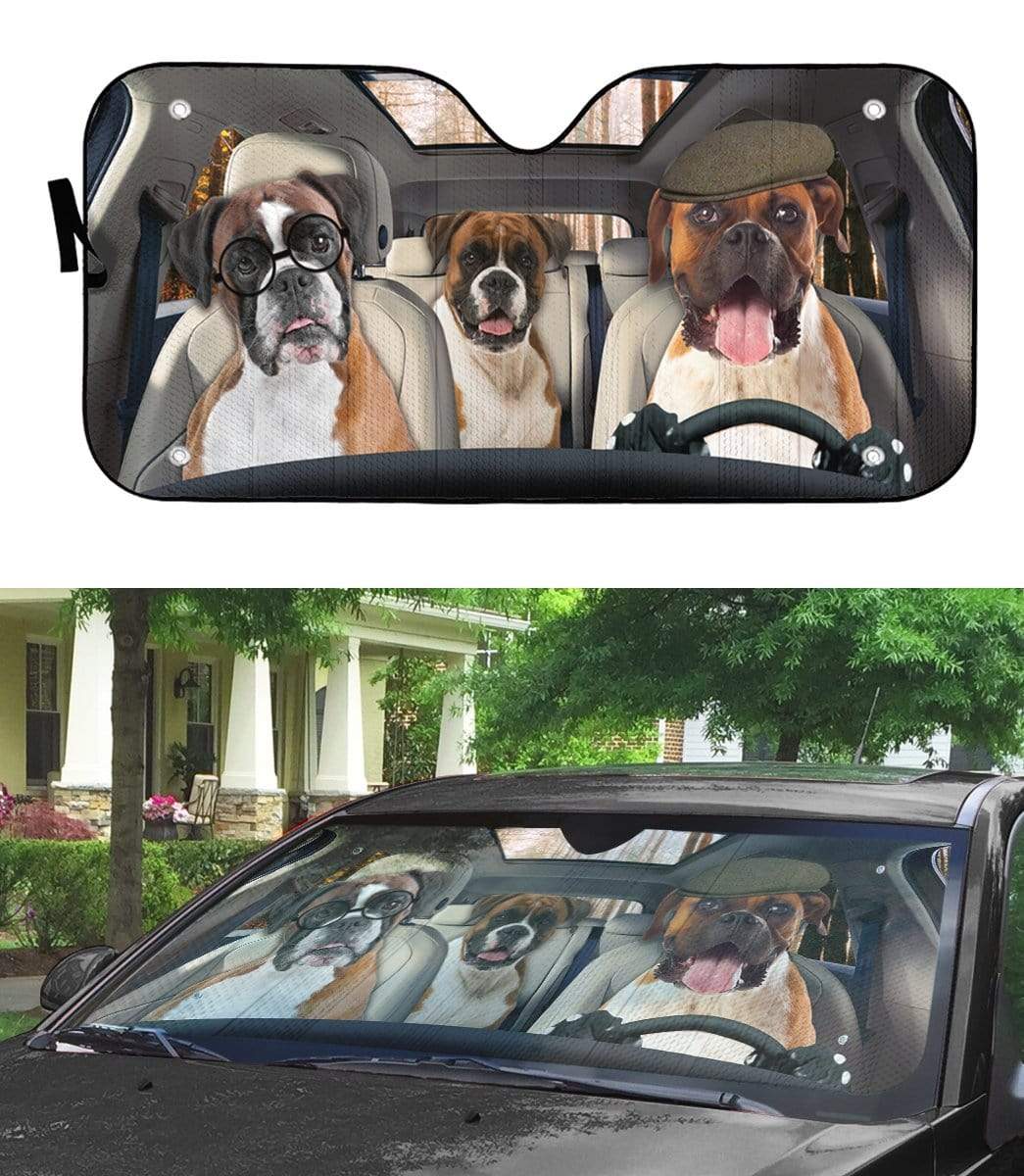 BOXER CAR SUNSHADE - Goodogz