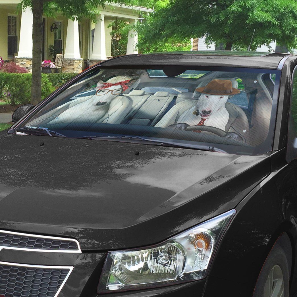 BULL TERRIER CAR SUNSHADE - Goodogz