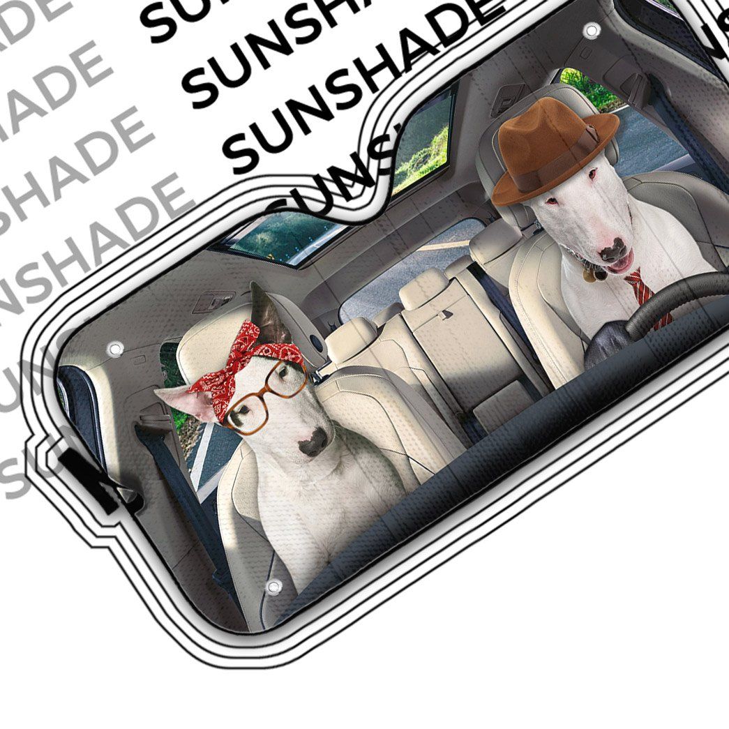 BULL TERRIER CAR SUNSHADE - Goodogz