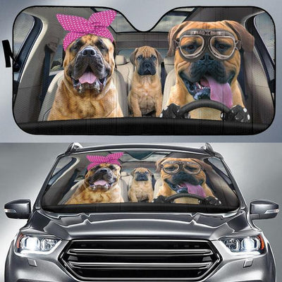 BULLMASTIF CAR SUNSHADE - Goodogz