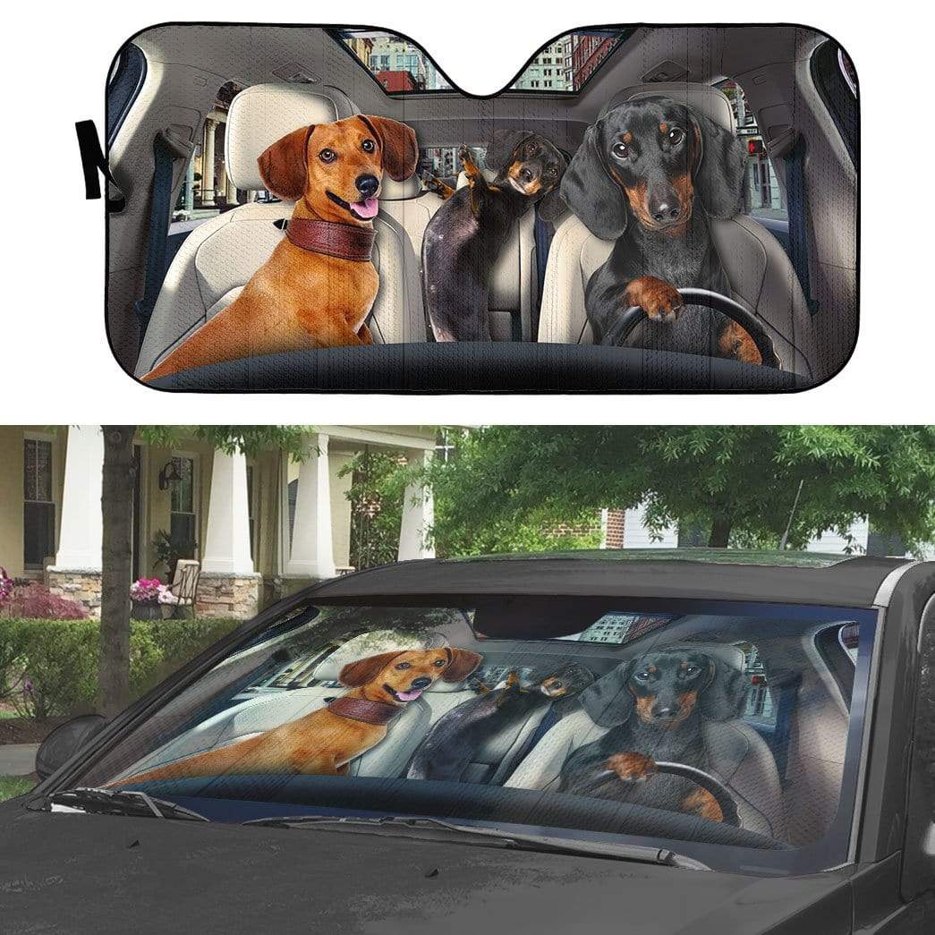 DACHSHUND CAR SUNSHADE - Goodogz