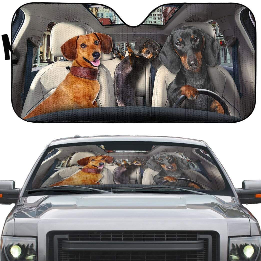 DACHSHUND CAR SUNSHADE - Goodogz