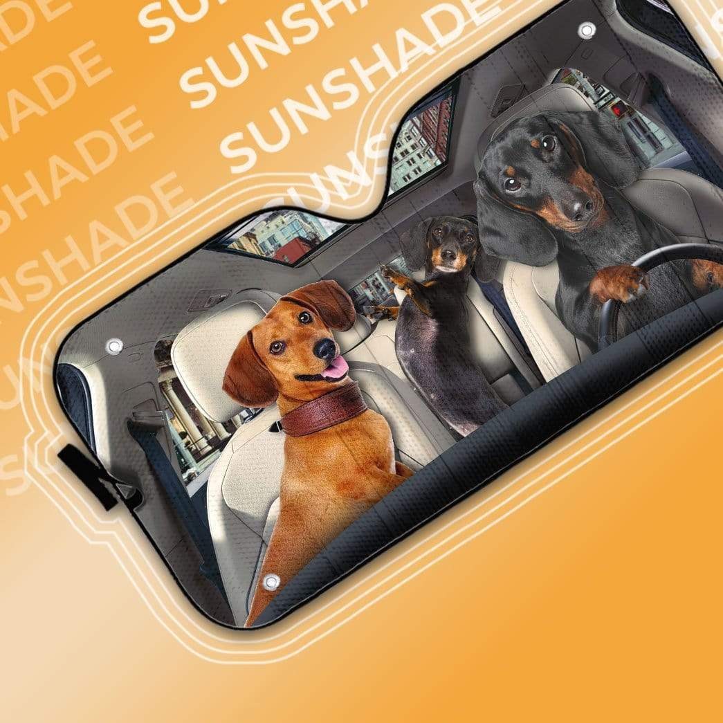 DACHSHUND CAR SUNSHADE - Goodogz